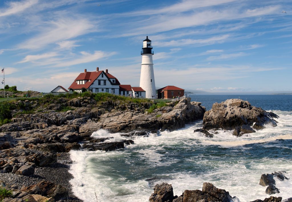 Portland Maine Headlight